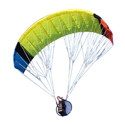 RC Stunt Paraglider Model for Adults, 2.4G 150cm Wingspan RC Airplane Model, Nylon Fabric Paraglider Cloth Colour is Random (RTF Version)