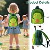 13 Pcs Reborn Baby Doll Clothes Boy Green Outfits Accessories for 17-22 Inch Reborn Doll Clothes Newborn Baby Accessories Set with Avocado Backpack view 4