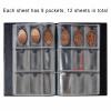 108 Pockets Pressed Penny Collecting Album Book, Portable Smashed Pressed Penny Album Book Holder for Collectors, Suitable for Work or Travel view 4