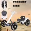 6V Electric go-Kart, Children's Pedal go-Kart, Foldable wear-Resistant and Non-Slip Tires, Adjustable seat, high-Strength Steel Frame, Suitable for Children Aged 3-8 view 2