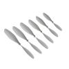 20PCS 6-10 Inch 2-Paddle Propellers 1. 5mm Aperture Silver Grey For DIY Rubber Band Powered Plane Models Compatible With Various Aircraft Toys(20PCS 9 INCH) view 1