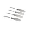 20PCS 6-10 Inch 2-Paddle Propellers 1. 5mm Aperture Silver Grey For DIY Rubber Band Powered Plane Models Compatible With Various Aircraft Toys(20PCS 9 INCH) view 3