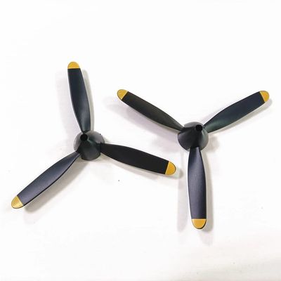Three-blade propeller for drones 761-5 P-51D, 761-8 F4U, 761-9 T28, 761-11 BF109, 761-12, 761-13 P40 and 761-15 Spitfire(Chocolate)