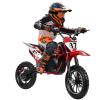 36V 500w Electric Dirt Bike for Teens Ages 8-14, Off-Road Mini Motorcycle with 10-Inch Rubber Tires, Hydraulic Disc Brakes, Faux Leather Seat, 25km/H Top Speed, Chain Drive (Red) view 1