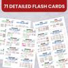 bqw Mah Jongg Learning Cards, Visual Reference Guide 2025 Edition, 71 Cards, Mah Jongg Cheat Sheet Learning Aid view 4