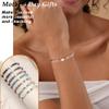 Btysun Best Friend Bracelet, Bestie Gifts for Women Stocking Stuffers for Sister Beaded Bracelets for Women Adjustable Gemstone Bracelet Christmas Jewelry view 2