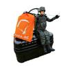 XMBRICDIYY 2.4G RC Electric Stunt Mini Paraglider with Realistic Soldiers Model, 180cm Wingspan High-Altitude Stunt Flight RC Airplane Model, Nylon Paraglider, Colour is Random (RTF Version) view 1