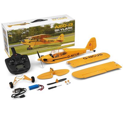 A160 J3 Remote Control Airplane for 16+, 3D/6G 2.4G 5CH Brushless Fixed Wing RC Airplane Model, 650mm Wingspan EPP Fixed Wing Aircraft with Quick Release (RTF Version)
