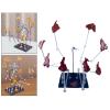 Action Figure Stand, Base,Creative,Sturdy Holder Support Display Rack with Effect Decor Decorative, Red view 4