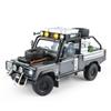 1/24 Scale Diecast Vehicle Model Car Toy Collection Compatible for Defender 110 Off-Road Pickup Truck, Kids Gift,with Sound Light Pull Back Power,Home Office Decorate view 1