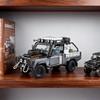 1/24 Scale Diecast Vehicle Model Car Toy Collection Compatible for Defender 110 Off-Road Pickup Truck, Kids Gift,with Sound Light Pull Back Power,Home Office Decorate view 2