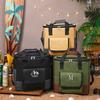 Personalized Cooler Backpack, Custom Embroidery Cooler Bags with Name Outdoor Picnic Bag Insulated Bag Proof Compartments Coolers Bag for Man view 4