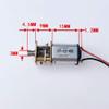 1PCS Micro N20 Full Metal Gear Motor - DC 3V-6V Slow Speed Motor with High Torque and Customizable Options view 4