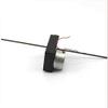 1pc 3048-300 Geared Motor - 2mm Long Shaft Motor for DIY Projects - 3V/6V, 330-540RPM, Black ABS Plastic, Customizable view 1