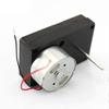 1pc 3048-300 Geared Motor - 2mm Long Shaft Motor for DIY Projects - 3V/6V, 330-540RPM, Black ABS Plastic, Customizable view 4