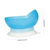 BESPORTBLE Silicone Suction Cup Bowl for Disabled and Elderly Spill Curved Design High Grade Material Nonslip Assistant Tableware for Handicapped and Seniors view 2