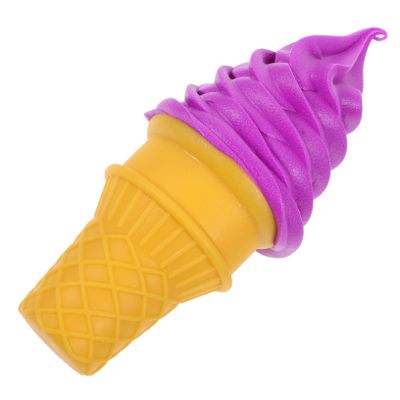 Abaodam Realistic Artificial Ice Cream Model Plastic Cone Prop for Photography Food Trade Bakery Party Decor Educational Lifelike PVC Display