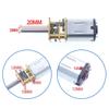 1pc GA12-N20 DC Gear Motor 3V Slow Rotating Motor with Metal Gearbox for Robotics and DIY Projects view 2