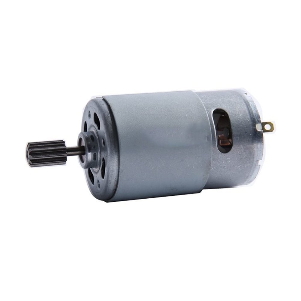 1pc High Torque RS380 6V/12V DC Brushed Motor with 12T Metal Gear for DIY Tools and Robotics(6V 15000rpm)