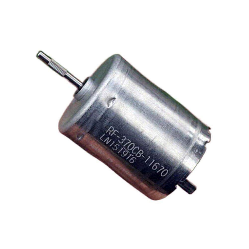 1pc High Precision RF-370CB-11670 Electric Toy Car Window Motor - 12V-24V 6000RPM Brush Motor for DIY Projects