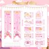 14 Pcs Princess Birthday Party Decorations Pink Princess Door Banner Triangle Flags Welcome Princess Yard Signs for Girls Castle Backdrop Photo Props Party Supplies view 4