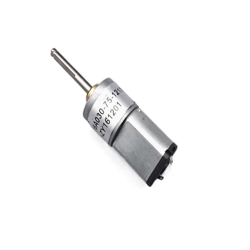 1pc High Torque DC 030 Gear Motor - 6-12V Reversible All-Metal Brush Motor for Electric Locks, 160 RPM, Customizable