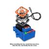Aluminum ESC High Speed Cooling Fan 20000 RPM (BL-2S: 3383 & Velineon VXL-3S: 3355R) for Traxxas 1:16 Mini XRT/Mini Slash / 1:16 Maxx / 1:8 Jato 4X4 / 1:10 Slash Mudboss/Fiesta ST Rally - Blue view 3