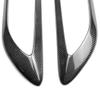 2PCS Compatible for Ferrari California Carbon Fibre/FRP Front Bumper Decoration Splitter Spoiler Protector Car Styling Auto Accessories(Carbon Fiber Look) view 3