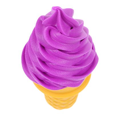 BESPORTBLE Realistic Simulation Ice Cream Model Plastic PVC Material Lifelike Ice Cream Photography Prop for Display Decoration with Vivid Colors and Craftsmanship