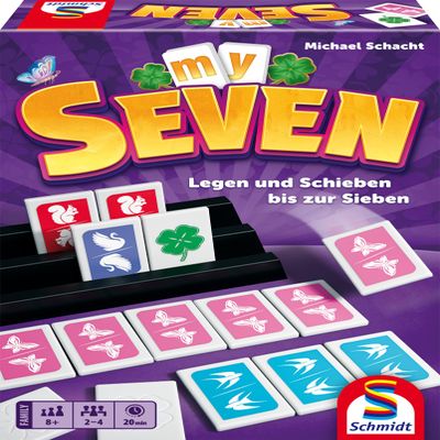 Schmidt Spiele 49467 MySeven, travel game, laying game