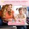 13-Page Baby Busy Book for Toddlers 1-3, Montessori Busy Board Toys for Toddlers 2 3 4 Year Old Boys & Girls, Educational Activities to Learn Fine Motor Skills, Portable Travel Toys for Airplane & Car view 4