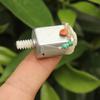 1pc High-Speed Brushed Motor 3-6V with Worm Gear - 8950 RPM Mini Engine Kit for DIY Projects view 4