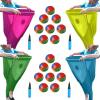 Granny Pants Yard Game Set - Granny Pants Party Rush! Granny Pants Outdoor Game with Bouncy Balls Air Pumps, The Ultimate Backyard Party Games! Team Relay Family Reunion Field Games Set (Set- 4 pcs) view 1
