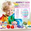 16 Pcs 3D Printed Dragon Eggs with Dragon Inside, Mini Dragon Egg Fidget Toy 3D Articulated Crystal Dragon Eggs, Easter Basket Stuffers 3D Printed Easter Eggs Animals Toy Set (16 Pcs) view 4