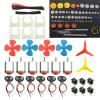 1pc DIY Strong Magnetic 130 Motor Kit - 3V-12V, 25000 RPM, Perfect for Ages 6+, Includes Gears and Accessories view 1
