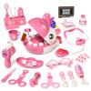 Dentist Play Set Toys for Girls, Doctor Kit for Toddlers 3-5, Unicorns Pretend Play Girl Toys 3 4 5 6 7 8 Years Old, Kids Doctor Playset with Light & Sound, Birthday Gifts for 3 4 5 6 7 8 Year Old view 1