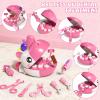 Dentist Play Set Toys for Girls, Doctor Kit for Toddlers 3-5, Unicorns Pretend Play Girl Toys 3 4 5 6 7 8 Years Old, Kids Doctor Playset with Light & Sound, Birthday Gifts for 3 4 5 6 7 8 Year Old view 4