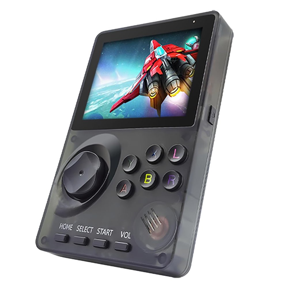 16 Bit Video Game Console for Kids Adults2.8-inch Super Wide Lcb Preloaded 100 HD Handheld Game Console Seniors Electronic Game Player (Gray)