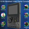 16 Bit Video Game Console for Kids Adults2.8-inch Super Wide Lcb Preloaded 100 HD Handheld Game Console Seniors Electronic Game Player (Gray) view 2