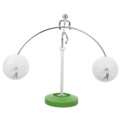 Beaupretty Metal Balance Desktop Ornament with Technology Design Stress Relief Physics for Office Desk Decoration Small Unique Mens Balancing Adornment