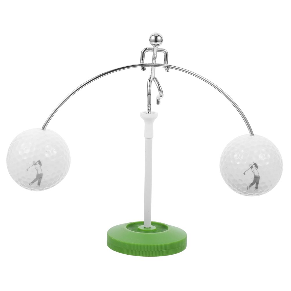Beaupretty Metal Balance Desktop Ornament with Technology Design Stress Relief Physics for Office Desk Decoration Small Unique Mens Balancing Adornment