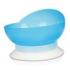 Toddmomy Suction Cup Silicone Bowl with Non Slip Base for Seniors and Disabled Curved Design to Prevent Spills Adaptive Dining Aid for Elderly Independent Eating view 1