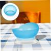 Toddmomy Suction Cup Silicone Bowl with Non Slip Base for Seniors and Disabled Curved Design to Prevent Spills Adaptive Dining Aid for Elderly Independent Eating view 4