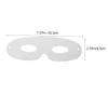 BCOATH 80pcs White DIY Eye Masks Unpainted Masquerade Masks Lightweight Sturdy Material for Party Decorations and Artistic view 2