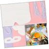 BCOATH 80pcs White DIY Eye Masks Unpainted Masquerade Masks Lightweight Sturdy Material for Party Decorations and Artistic view 3
