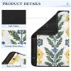 Vintage Floral Motifs Green Leaves Ethnic Print 2 Pack seat Belt Cover pad Stop seat Belt Cutting into Neck for Truck funda para cinturn de carro view 4