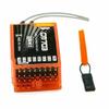 CM703 7CH 2.4GHz DSMX DSM2 Receiver Compatible with Spektrum JR, 7 Channel RC Aircraft Receiver for Drones Planes Helicopters view 2
