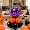 10pcs 12inch Black Orange Latex Balloons Party Theme Halloween Balloon Decor for Baby Shower Wedding Anniversary Baby Birthday Party Decorations (Halloween decor) view 3