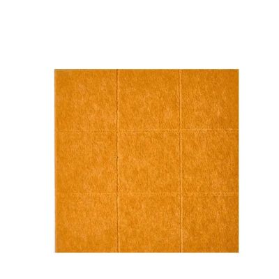 Felt Board 10 PCS Felt Pin Board Message Board for Home Decor Notice Board for Photo Display(Orange)