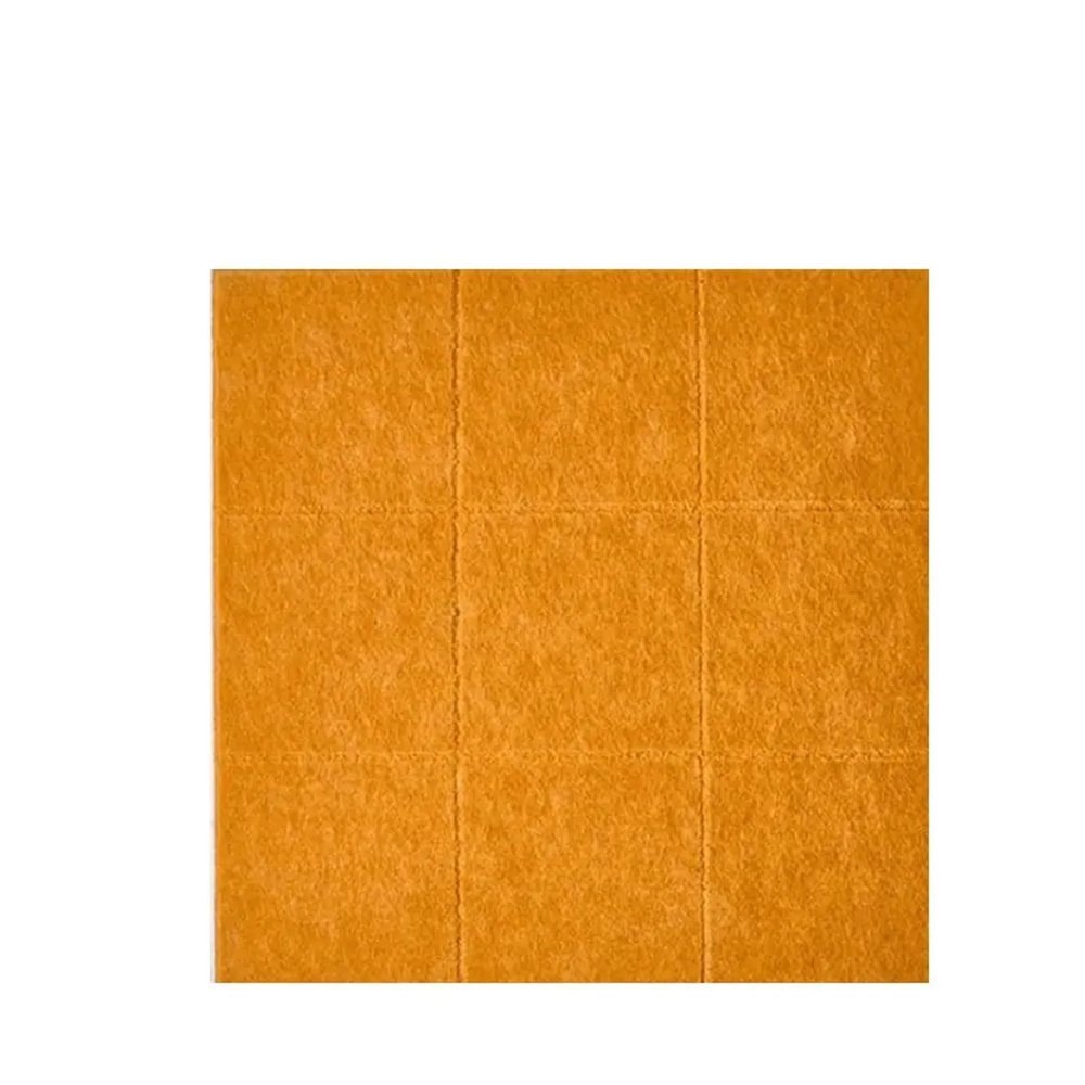 Felt Board 10 PCS Felt Pin Board Message Board for Home Decor Notice Board for Photo Display(Orange)